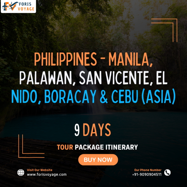 Philippines - Manila, Palawan, San Vicente, El Nido, Boracay & Cebu | 9 Days (Asia)