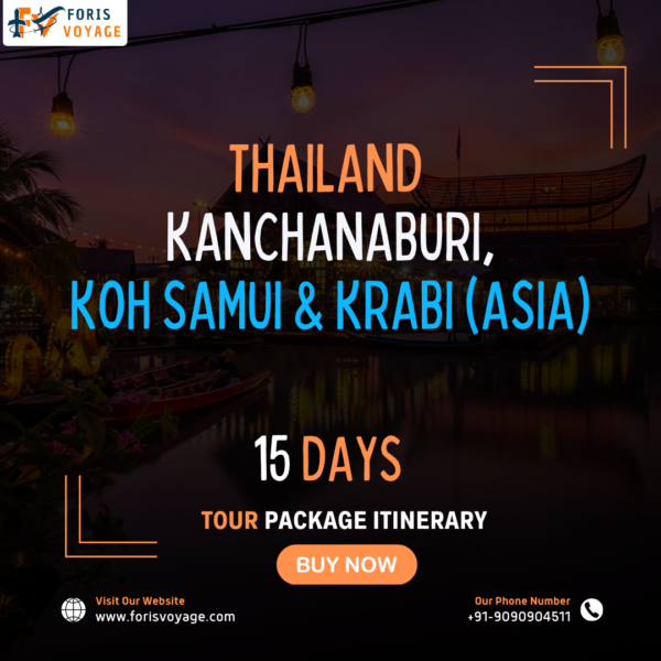 Thailand - Kanchanaburi, Koh Samui & Krabi | 15 days (Asia)
