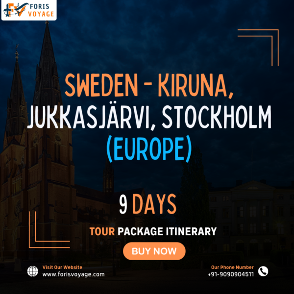 Sweden - Kiruna, Jukkasjärvi, Stockholm | 9 days (Europe)