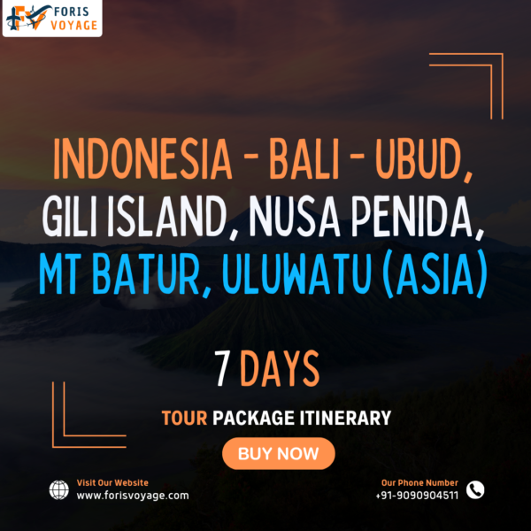 Indonesia - Bali - Ubud, Gili Island, Nusa Penida, Mt Batur, Uluwatu | 7 days (Asia)