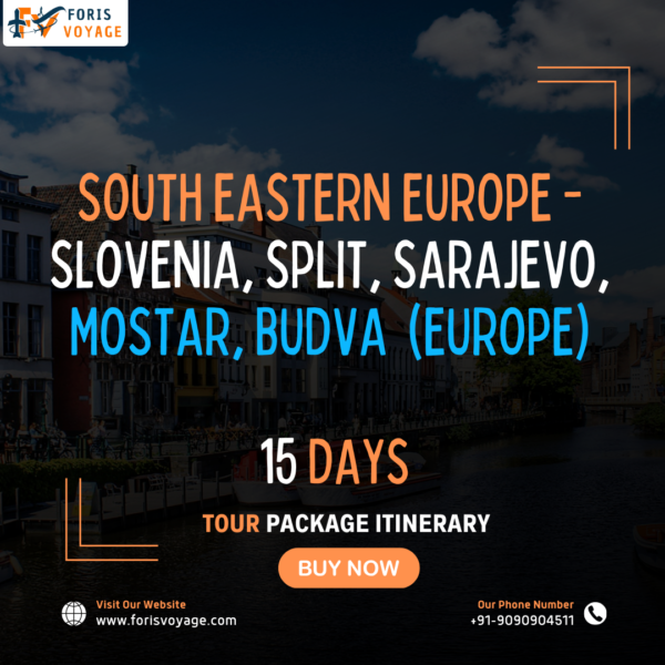 South Eastern Europe - Slovenia, Split, Sarajevo, Mostar, Budva | 15 days (Europe)