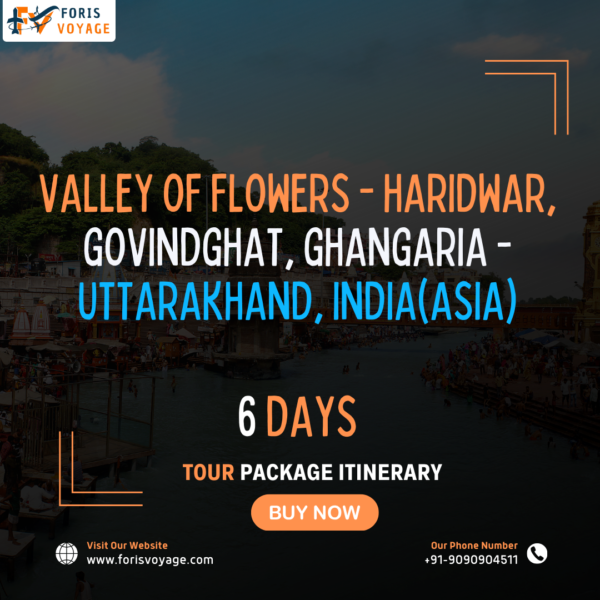 Valley of Flowers - Haridwar, Govindghat, Ghangaria - Uttarakhand, India | 6 days (Asia)