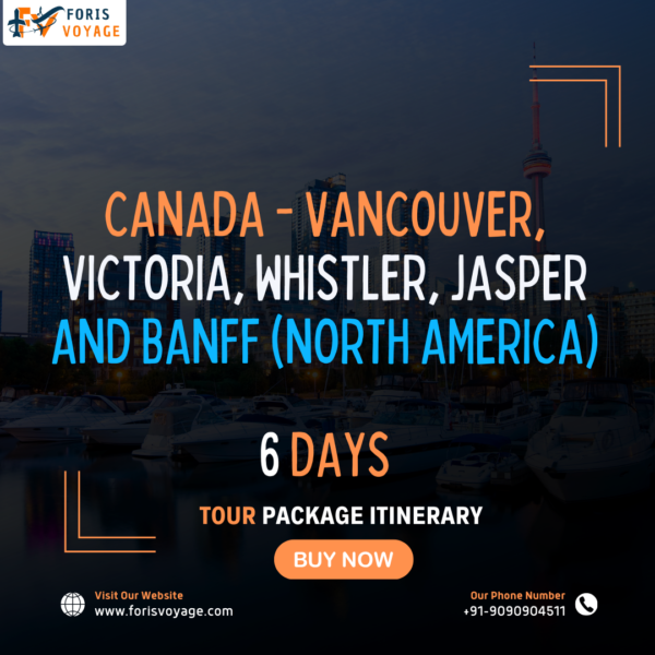 Canada - Vancouver, Victoria, Whistler, Jasper and Banff | 6 Days (North America)