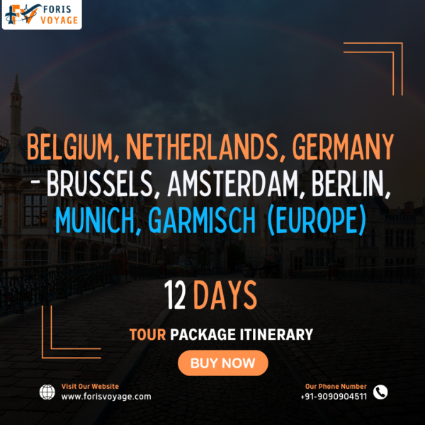 Belgium, Netherlands, Germany - Antwrep, Brussels, Amsterdam, Berlin, Munich | 12 Days (Europe)