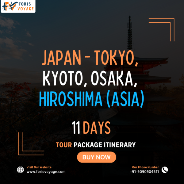 Japan - Tokyo, Kyoto, Osaka, Hiroshima | 11 days (Asia)
