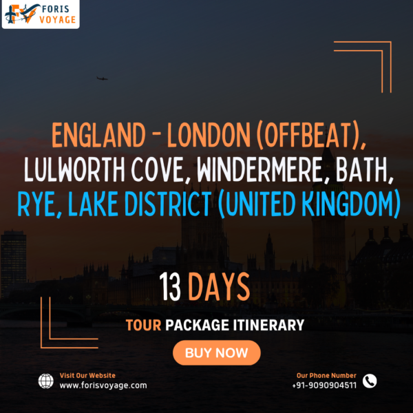 England - London (Offbeat), Lulworth Cove, Windermere, Bath, Rye, Lake District | 13 Days (United Kingdom)