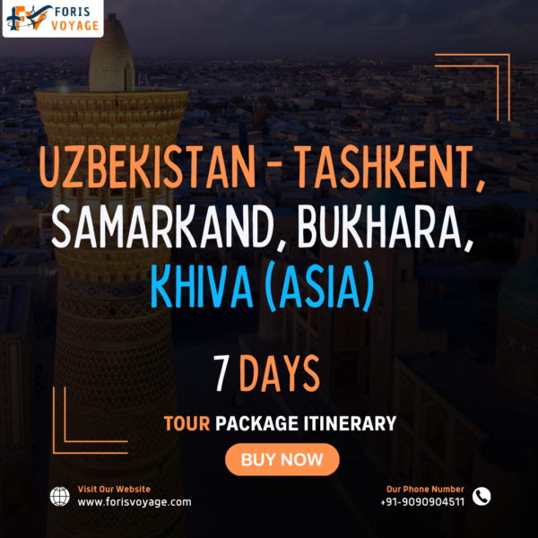 Uzbekistan - Tashkent, Samarkand, Bukhara, Khiva | 7 days (Asia)