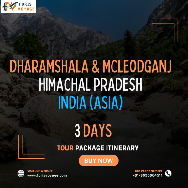 Dharamshala & Mcleodganj - Himachal Pradesh, India | 3 Days (Asia)
