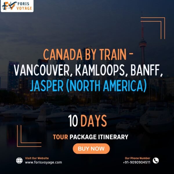 Canada by train - Vancouver, Kamloops, Banff, Jasper | 10 days (North America)
